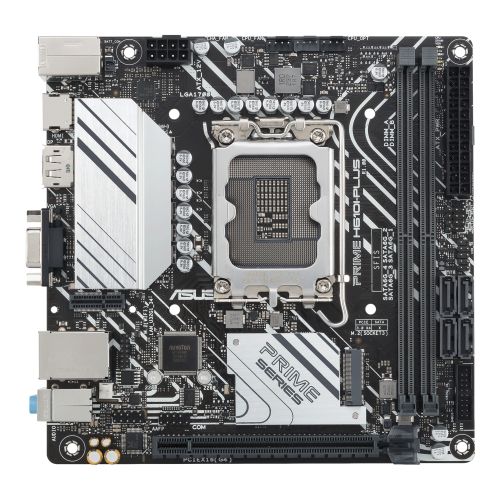 ASUS PRIME H610I-PLUS-CSM Mini ITX Motherboard LGA1700 DDR5 ASUS PRIME H610I-PLUS-CSM Mini ITX Motherboard LGA1700 DDR5
